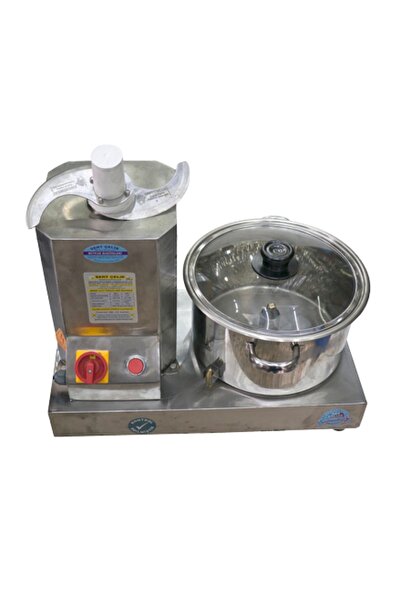 SERT ÇELİK ET-SOĞAN-SEBZE PARÇALAMA MAKİNASI 1.5 HP 8 LİTRE