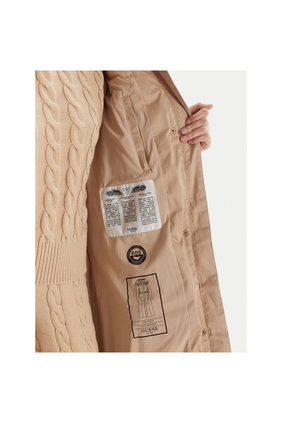 Guess Geacă de puf pentru femei W5BL29W2802 Bej
