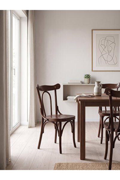 Gazzini Furniture Wien Klasik Ahşap Sandalye