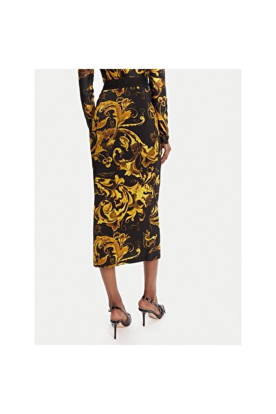 VERSACE JEANS COUTURE Fustă creion de damă 79HAE806 JS500 Negru