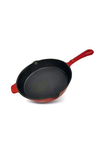 Strend Pro Tigaie din fontă emailată roșie Ø27 cm Enamel Line MagicHome