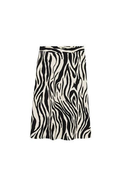 Vero Moda Fustă midi de damă 10340419 Negru