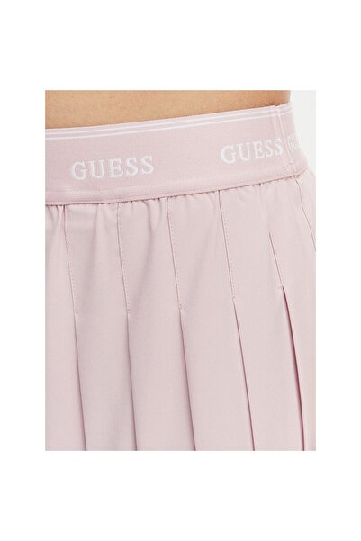 Guess Fustă plisată de damă V6GD11W1802 Roz
