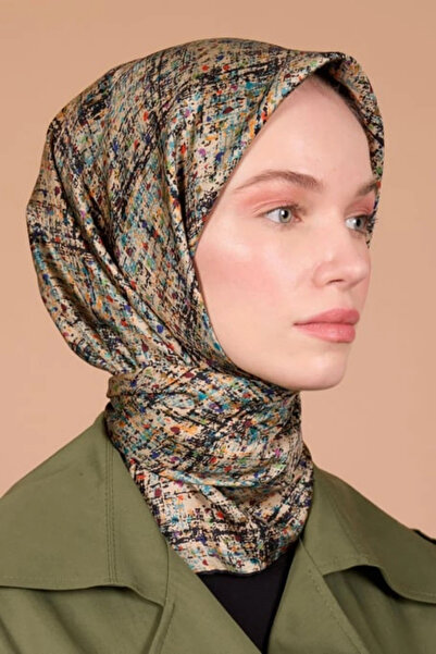 Aker Sura Silk Patterned Scarf 9074701