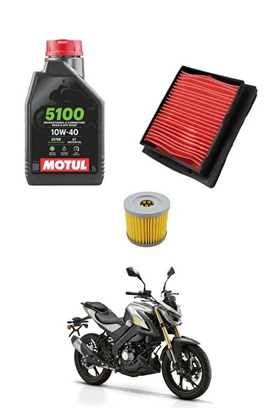 RKS SRK 125-S Motul Bakım Seti Hava Filtresi ve Yağ Filtresi Set