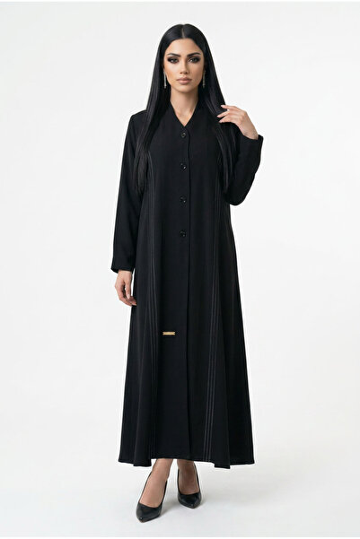 almasa alswda Abaya Trend Blazer Wrap Suitable for All Seasons