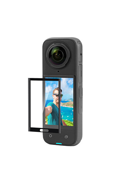 PULUZ Sticlă securizată pentru Insta360 X4, protecție de înlocuire împotriva ...