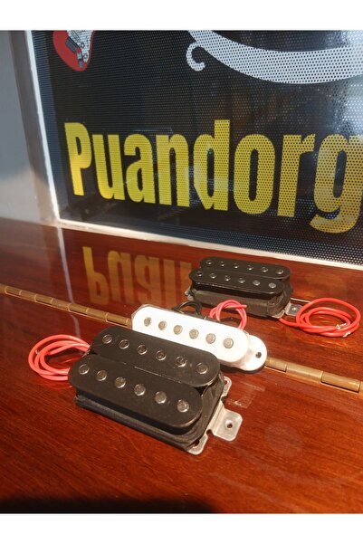 PUANDORG Electric Guitar Pickup Set H/S/H 3 Pieces 1 Single 2 Humbucker (Qual...