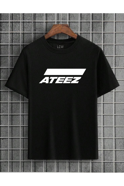 lovver Μπλουζάκι Ateez Design, Υψηλής Ποιότητας, Αναπνεύσιμο, 100% Βαμβακερό