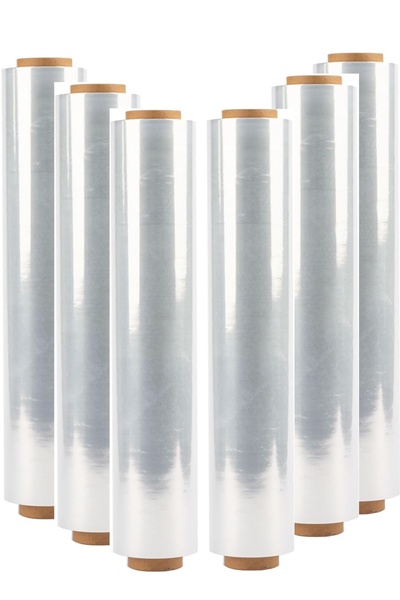 Generic Pallet Stretch Shrink Wrap Roll - 6 Roll - Heavy Duty Industrial Stre...