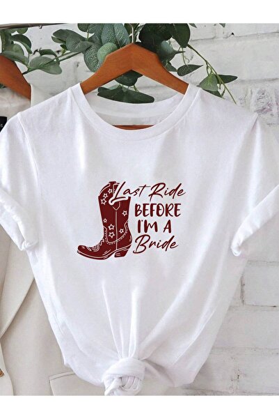 01THEONE Last Ride Before I'm A Bride Western Cowboy Bachelorette Party Lette...