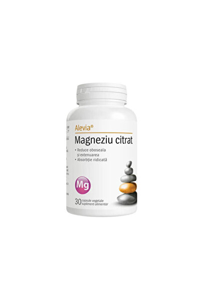 Alevia Magneziu Citrat 30cps