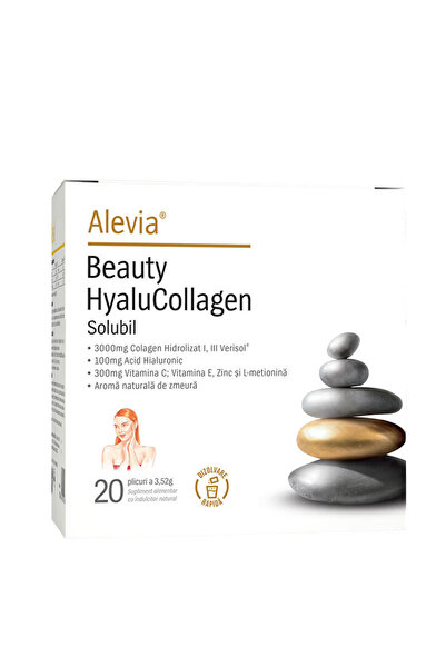 Alevia Beauty HyaluCollagen Solubil 20 plicuri