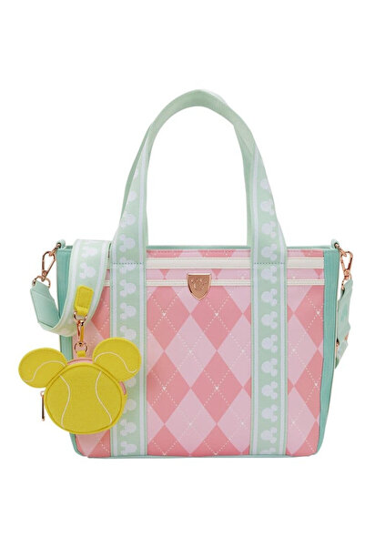 Loungefly , geanta crossbody din piele ecologica, licentiat Disney, cu saszet...