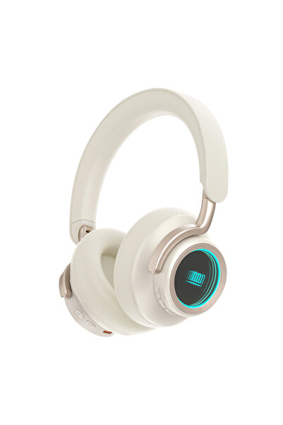 Electromures Căști wireless cu ANC hibrid și lumini LED EM H6, Bluetooth 6.0,...