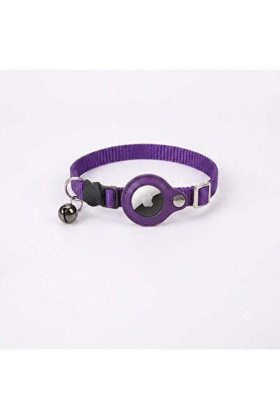 NO BRAND Polyester AirTag Pet Collar Holder for Apple AirTag, Anti-Lost Track...
