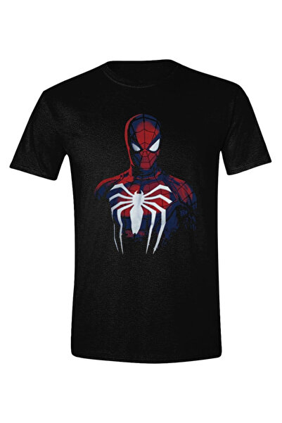 Pcmerch Tricou barbati, Pcmerch, Spider-Man 2, motiv Posing, negru, licentiat