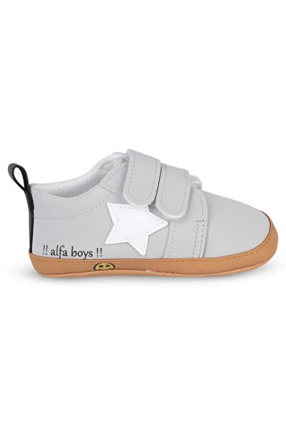 Civil Baby Velcro 19- İlkadım Shoes - Gray