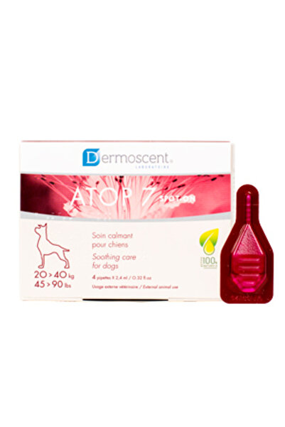 Dermoscent Atop 7 Spot On, produs calmant pentru piele sensibila caini 20-40 ...