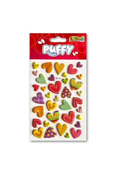 Penmate Autocolante/abtibilduri Puffy Valentine, cu efect 3D, decorative, mul...