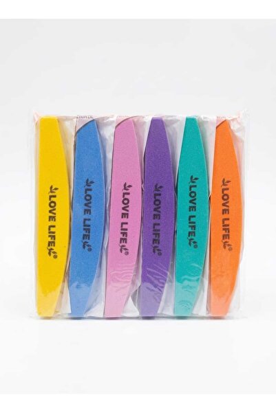 LOVE LIFE Colorful Nail File Flink Set of 12Pcs Model No.Fk-140