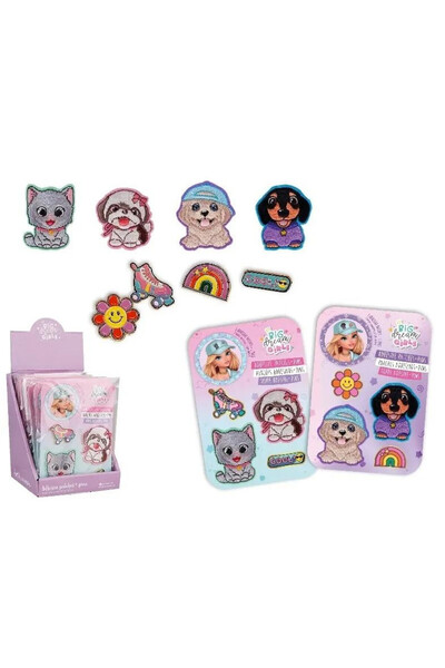 OEM Set patch-uri si pini MP Main Paper multicolor 15.8x10.9cm
