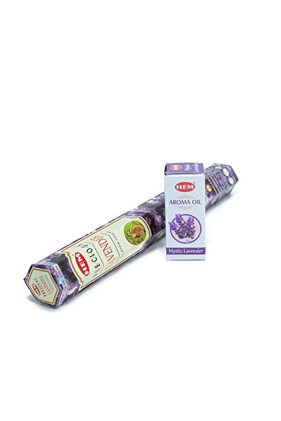 Hem SET LAVANDĂ – Bețișoare parfumate și Ulei parfumat