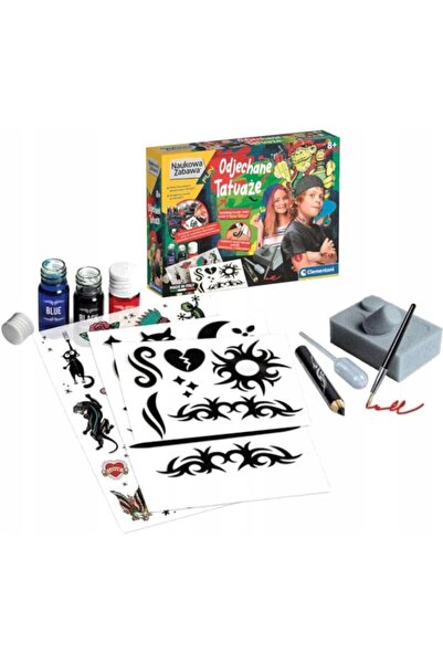 CLEMENTONI Tatuaje temporare, Clementoni, Multicolor