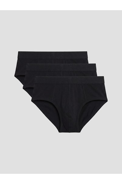 LC Waikiki Chiloți slip bărbătești din bumbac, croială normală, pachet de 3