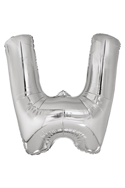 AMSCAN Balon cu litere, Anagrama, Folie, Argintiu, 86 cm