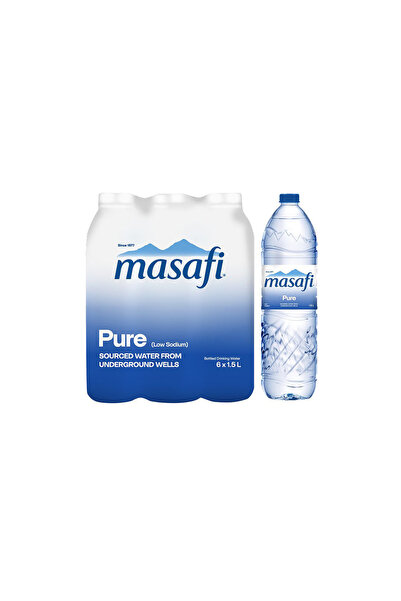 MASAFI Pure Mineral Water (low sodium) 6 x 1.5L