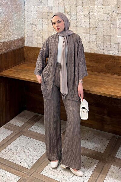 lamelif Set Kimono Raşel Maro Moale
