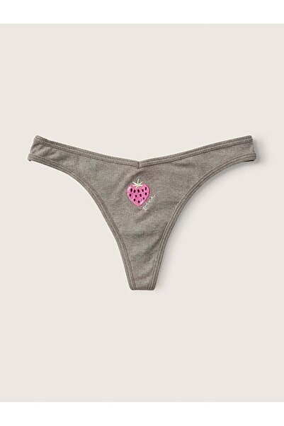 PINK Pamuklu V-String Külot