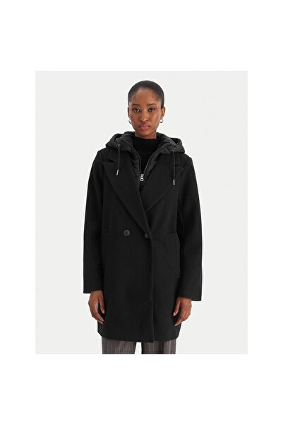 Vero Moda Palton de tranziție pentru femei 10332379 Negru