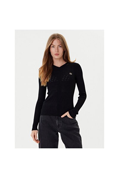 TWINSET Pulover de damă 252TP3241 Negru