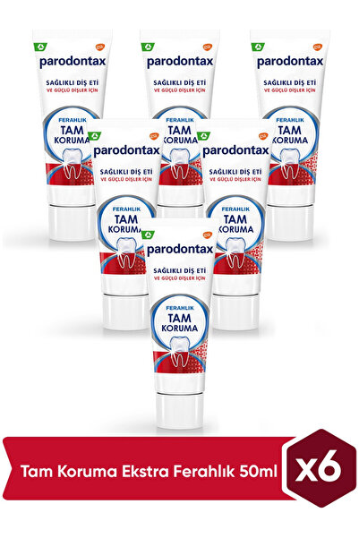 Parodontax Freshness Full Protection Toothpaste 50ml X6 Pcs