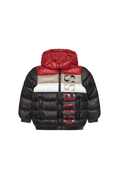 Guess Geacă de iarnă pentru băieți N5BL09WEGY0 Negru