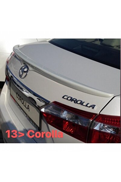 Universal COROLLA 2013- MODEL BOYALI PLASTİK SPOİLER