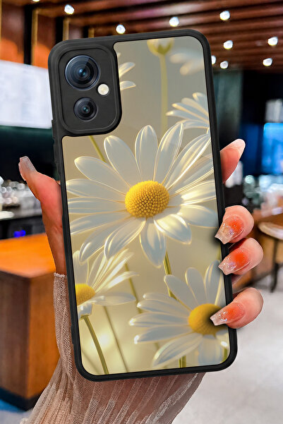 General Mobile GM23 SE Uyumlu Papatya Işıltısı Desenli Parlak Baskılı Kamera ...