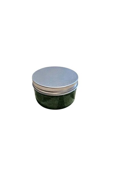 aurora naturalis Aurora-Naturalis Handmade Spirulina, Mint Dried Leaflets & Mint Oil Body Scrub | Pore Purifying | Detoxifying & Ocean Fresh