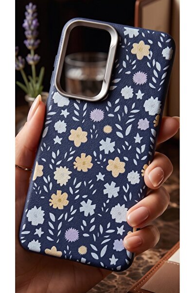 Hatreds Galaxy A34 Deri Dokulu Desenli Kamera Korumalı Darbe Emici Silikon Te...