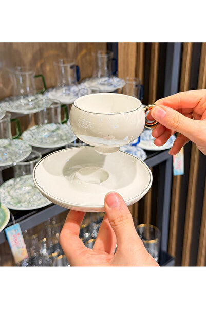 Onedekor 6-Person Ring Coffee Cup Set