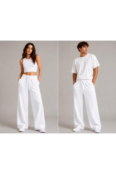 fimet.sportswear UNİSEX PENYE 3 İPLİK YANDAN CEPLİ OVERSIZE SONBAHAR KIŞ BAGG...