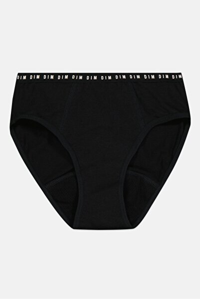 DİM Kids Girl Medium Flow Period Panty, Black