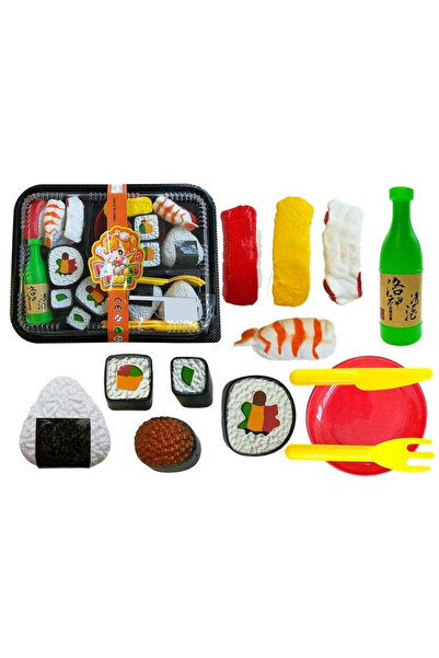 LEAN Set de sushi pentru copii cu tacâmuri și 19 accesorii, 4269