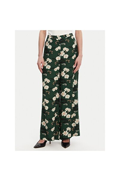 French Connection Pantaloni Palazzo de damă 74YBJ Verzi