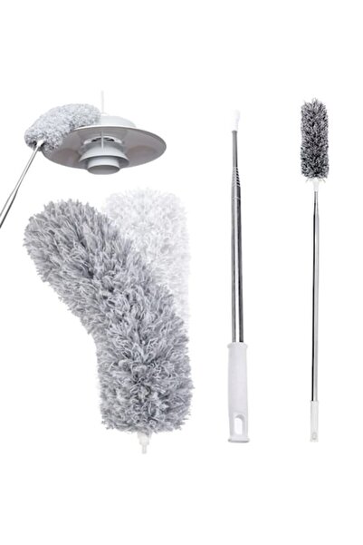 varioshop ®   Pamatuf pentru praf, mâner extensibil până la 280 cm, ideal pen...