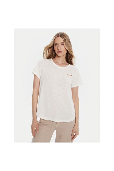 Roxy Γυναικείο T-Shirt ERJZT05731-WBK0 Λευκό