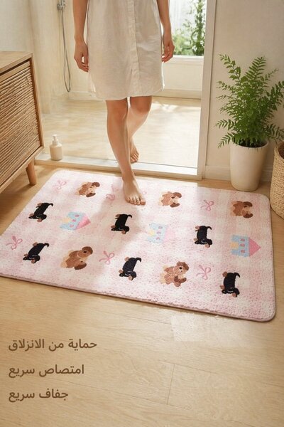Generic 1 Pc Pvc Non Slip Shower Mat Bathroom Drainage Quick Dry Foot Massage...