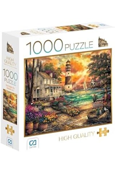 Yıldızan Stone House 1000 Pieces 2,2mm Thickness 48X68Cm Professional Hobby P...
